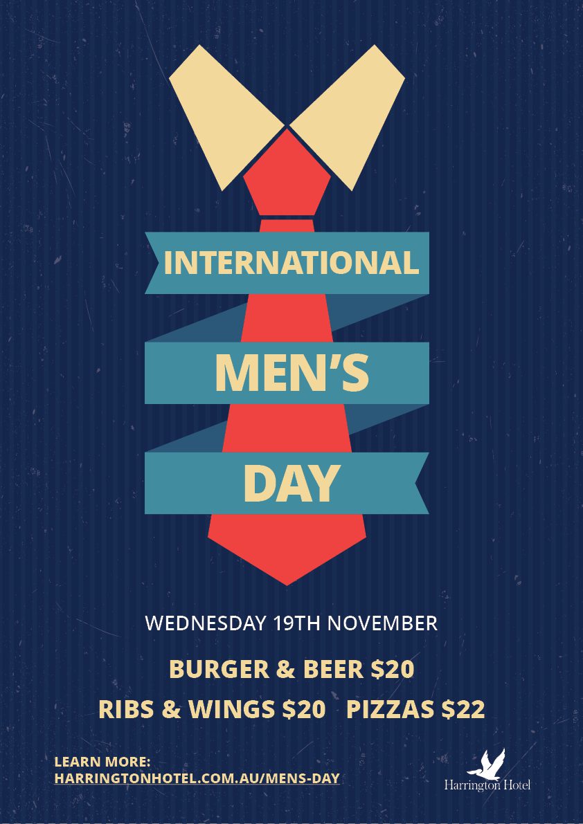 Harrington International Men’s Day A3