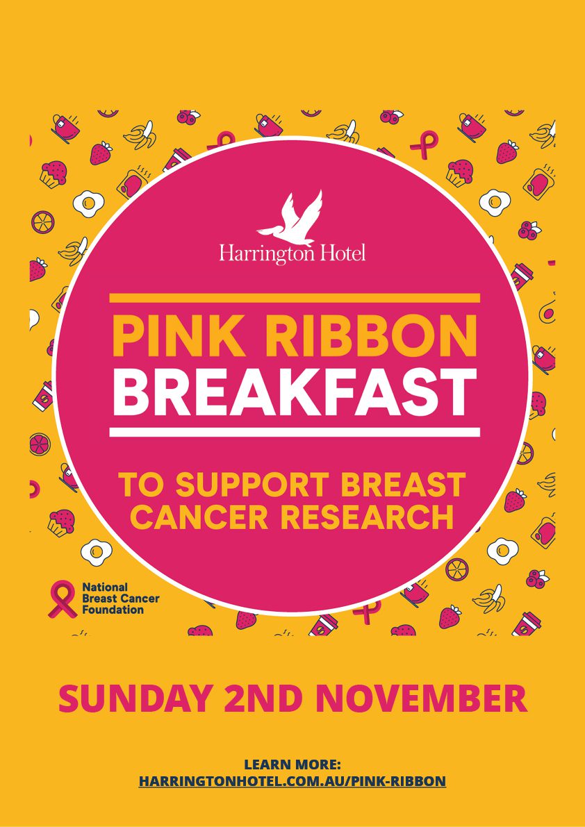 Harrington Pink Ribbon Breakfast A3