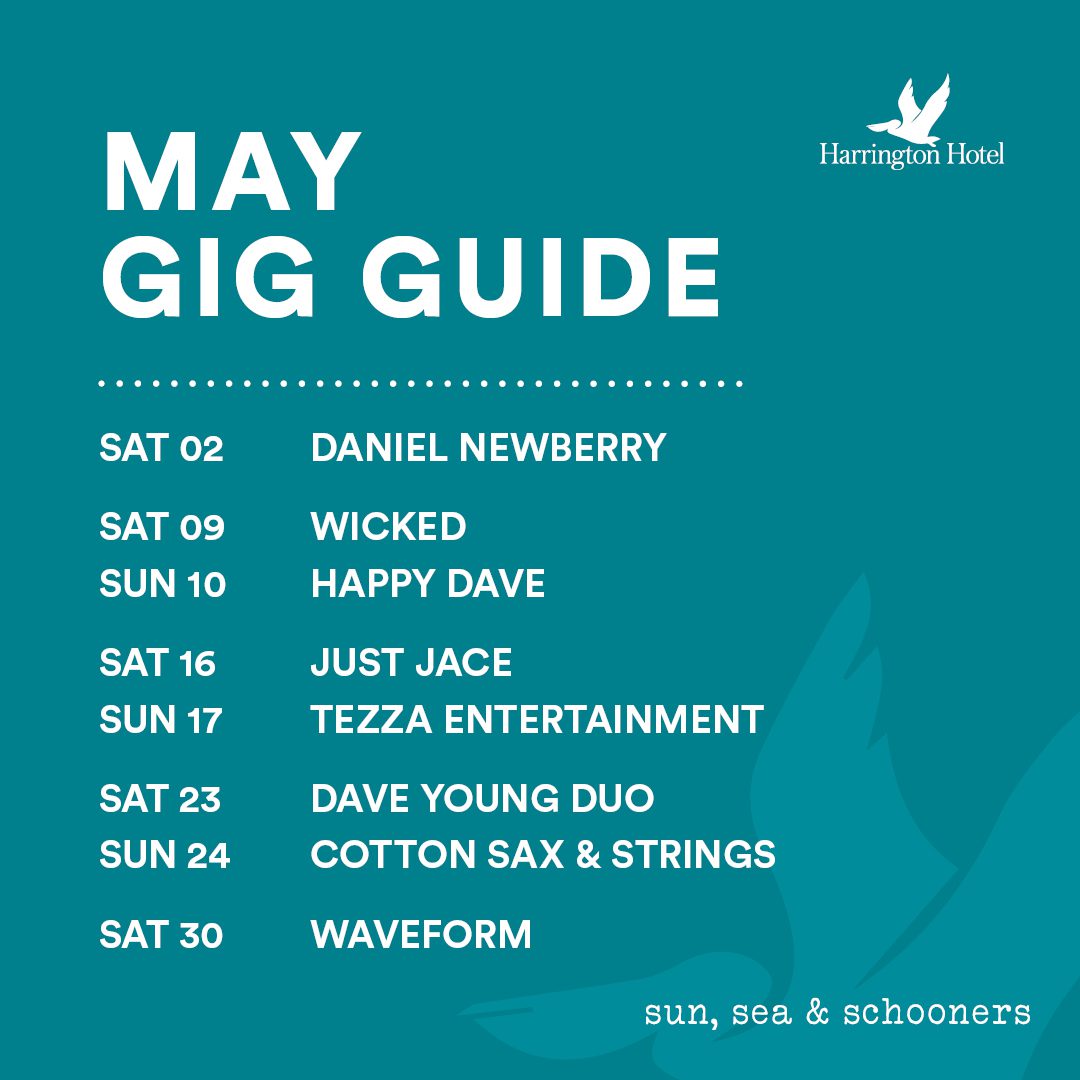 Harrington Gig Guide FB